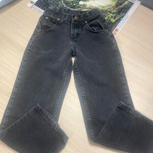 Wrangler boys Jean size 10 slim, faded black